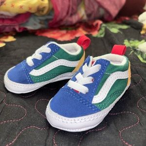 Old school color block baby vans